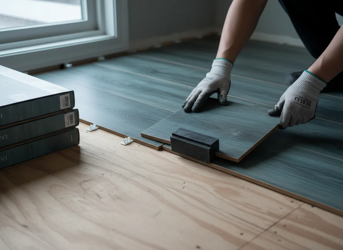 Luxury Vinyl Plank Installation company in Industry, IL